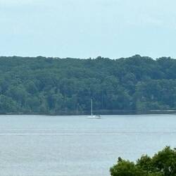 Our sailboat from Mount Vernon