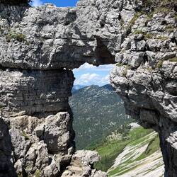 ..entschädigt stets der schöne Ausblick auf das Salzkammergut.