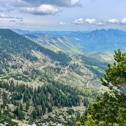 ..und wartet mit einem herrlichen Ausblick..