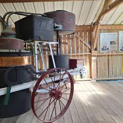 mobiler Destillierapparat von 1931