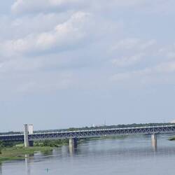 Elbetrogbrücke bei Magdeburg