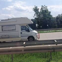 Und da fahren sie