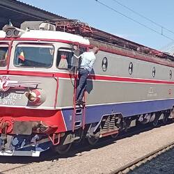 Our magnificent loco to Constanța