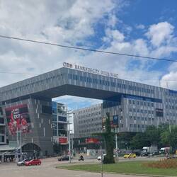 Close to the Main Railway Station is this more modern shopping mall