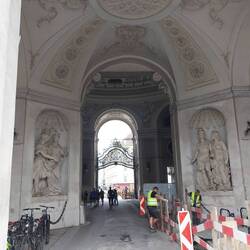 Main underpass from Imperial Palace
