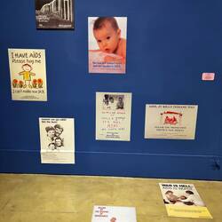 Aufklärungsplakate HIV