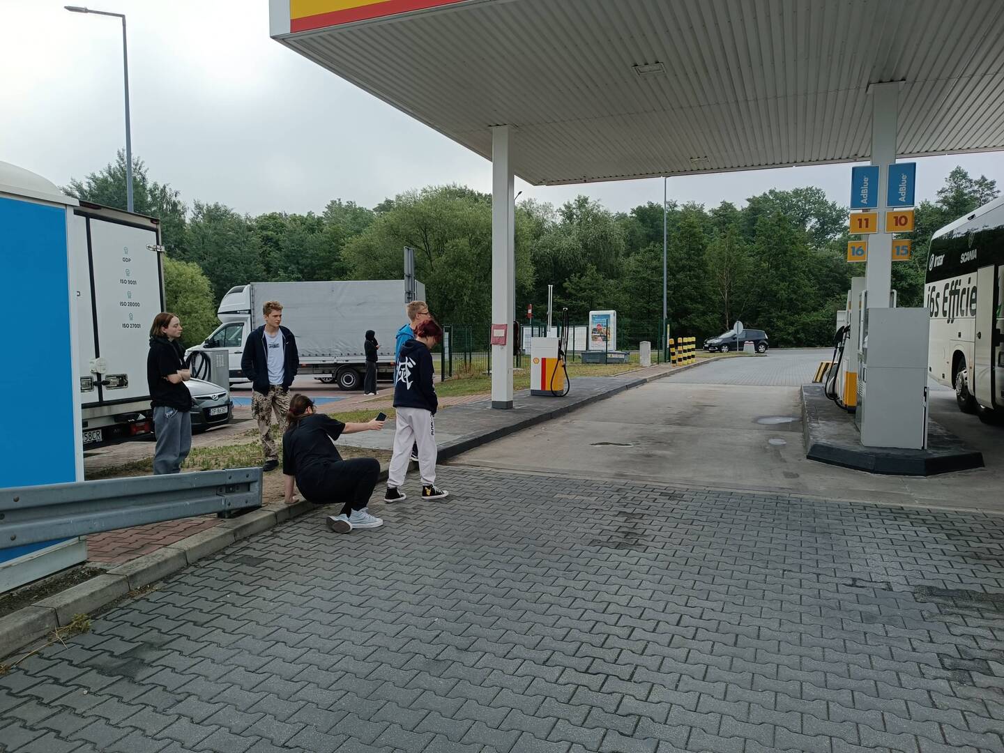 Erste Pause