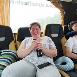 Leonie gewohnt fotogen (Eigenzitat)