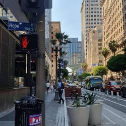 Klassische Straße in Downtown.