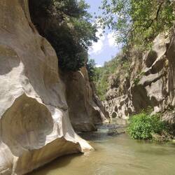 Gorge de la rivière Aksay