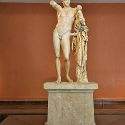 Hermès of Praxiteles (340-330 BC. )