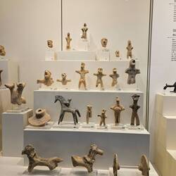 Figurines retrouvées sur le site