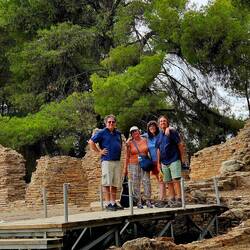Site archéologique d'Olympie (776 BC)
