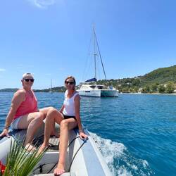 Unterwegs zur AMBIRAMUS mit dem ersten Einkauf