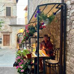 Ein wahrlich lauschiges Essensplätzchen