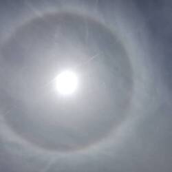 Da hat mich ein Mitreisender drauf aufmerksam gemacht... Unwirklich!