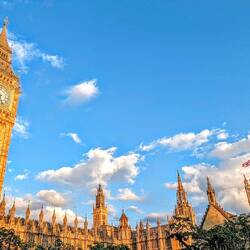 One more angle with the sun catching Big Ben