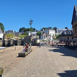 Blick auf die Brücke St.-Goustan