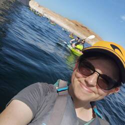 I'm still smiling there