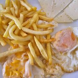 A pilgrims meal! Such a strange combination 🤔