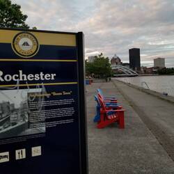 Trail along the river.