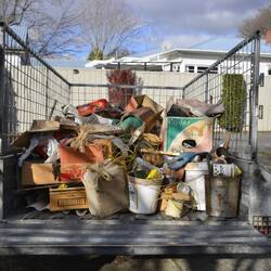 To the dump, dump, dump....