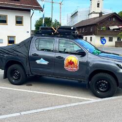 unser Begleizfahrzeug