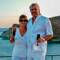 Last night was "Greek night" at the villa. Everyone was required to wear white and to dance!
