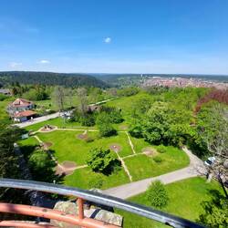 Blick auf Freudenstadt