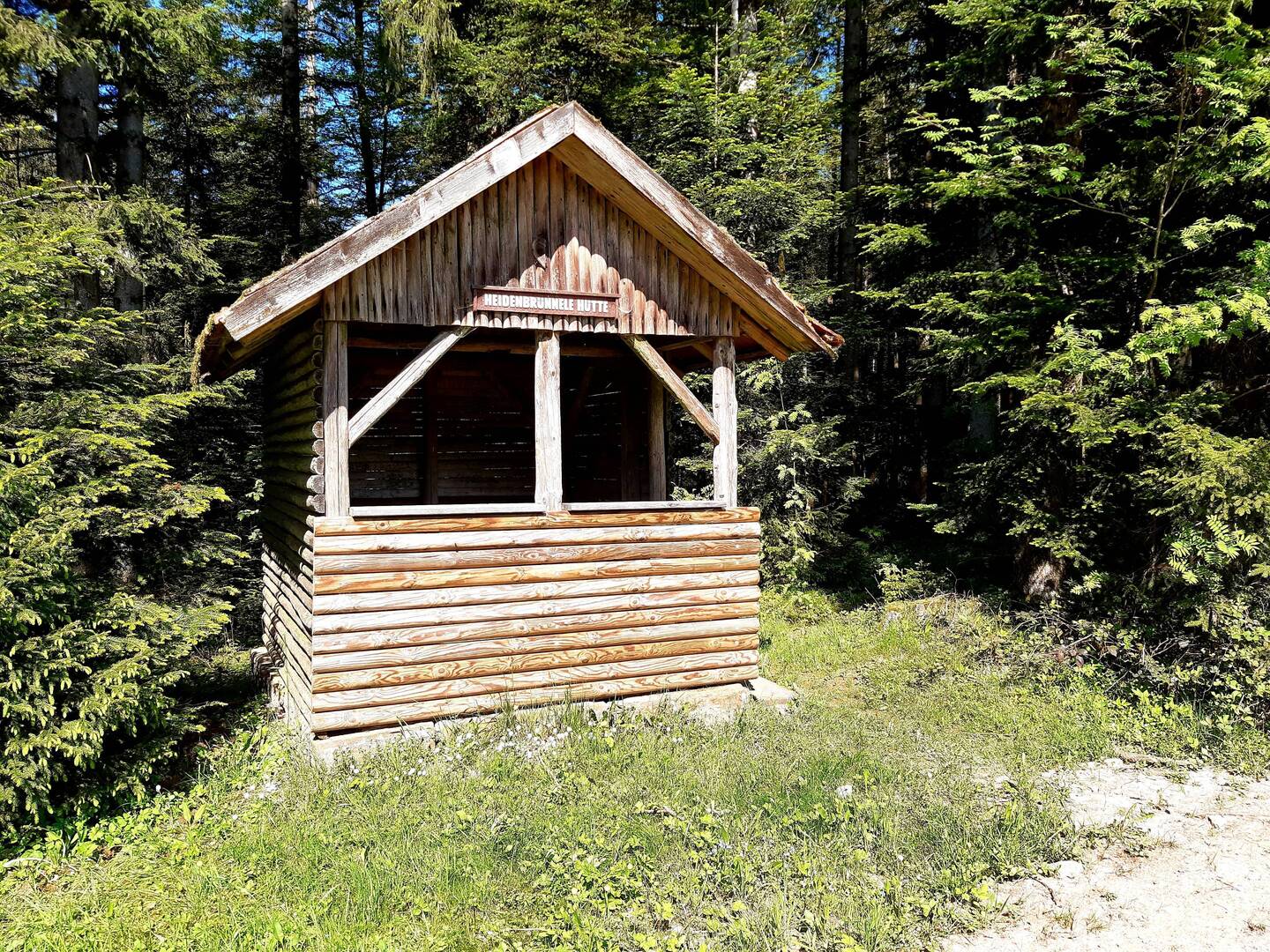 Heidenbrünnele Hütte zum Zweiten