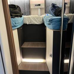 Roomy beds and tons of storage
