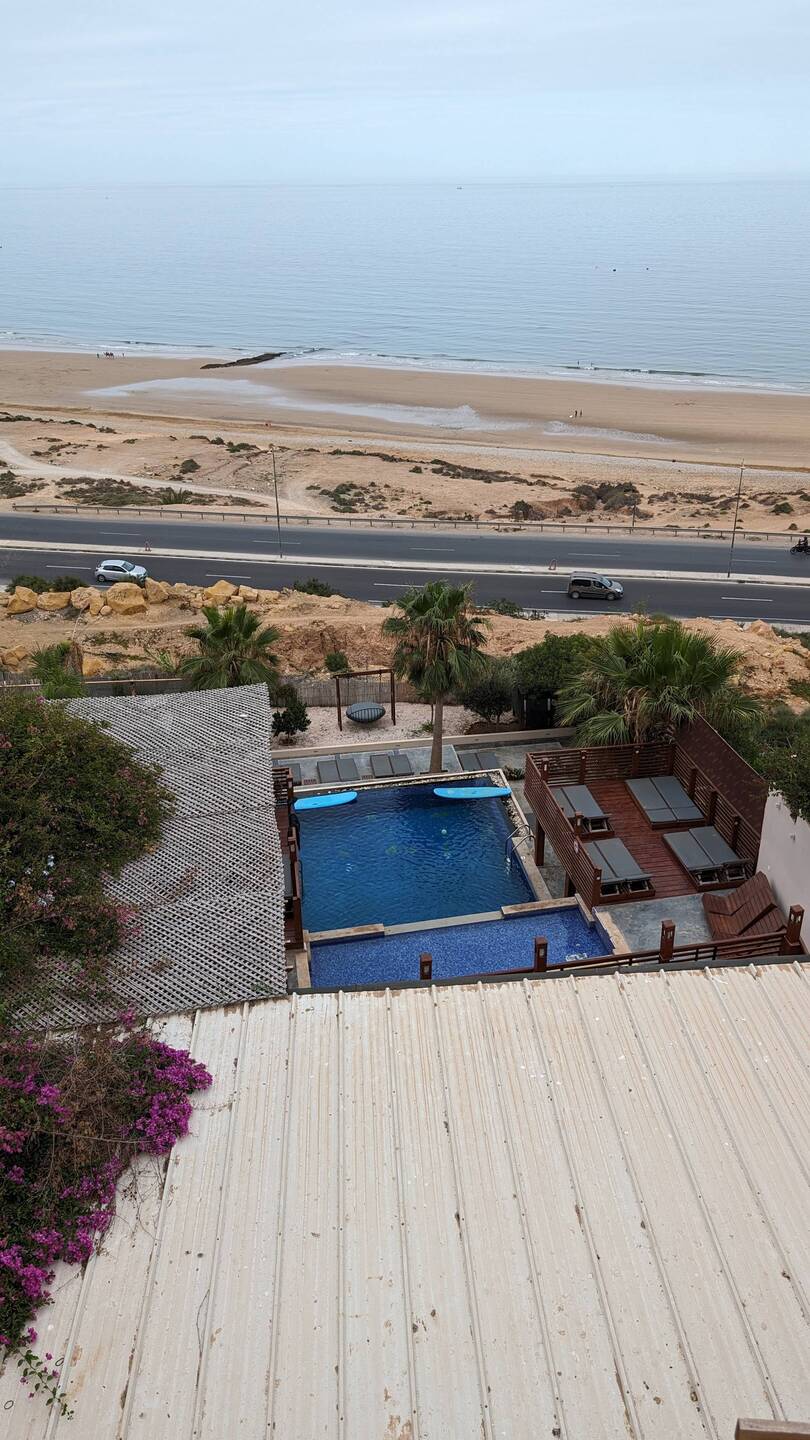 Letsti Blick usem Surfcamp