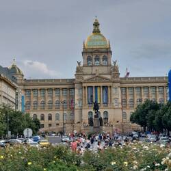 Natural History Museum within Wenceslas Square