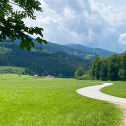 … nach der Brücke …