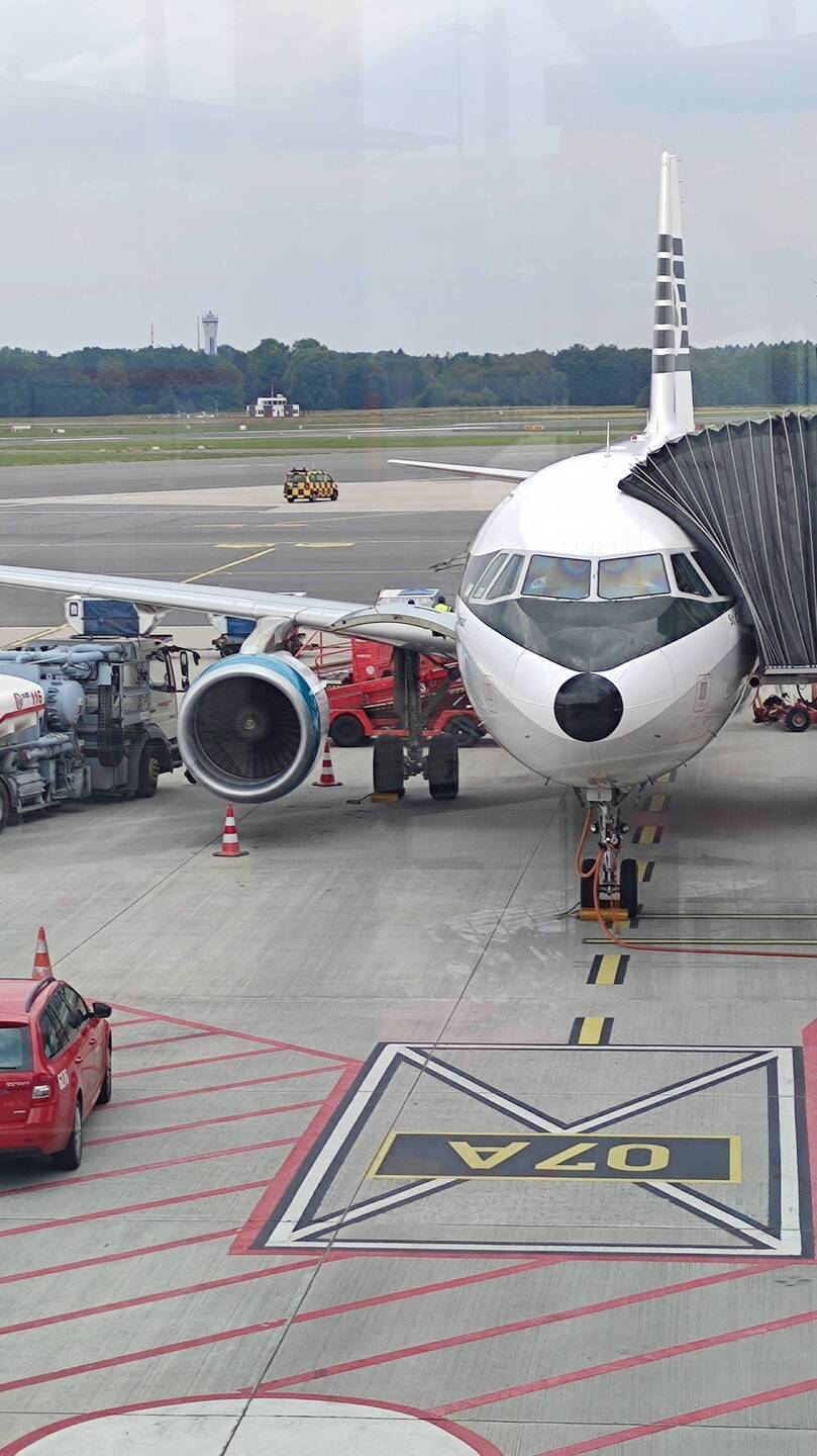 Air Lingus mit fast 45 Min Verspätung