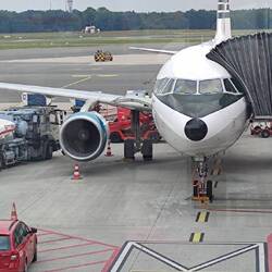 Air Lingus mit fast 45 Min Verspätung