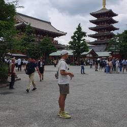 Rundumblick auf die umgebenden Tempelgebäude.