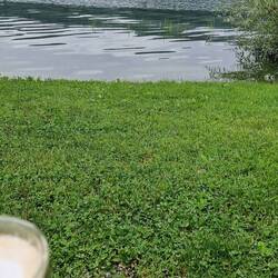 Und gegenüber die Schweiz.