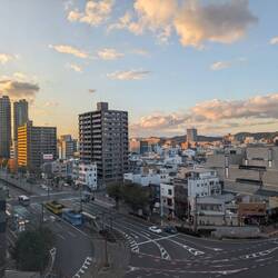 Ausblick aus dem Hotelzimmer