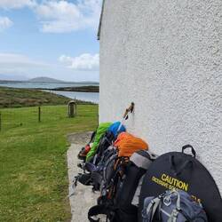 Üsi Rucksäck sind scho am Ziel