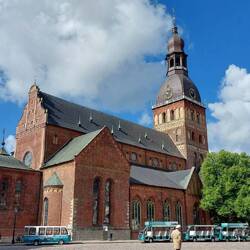 Dome Square; Riga Cathedral
