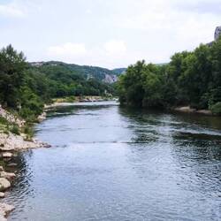 Die Ardeche ....