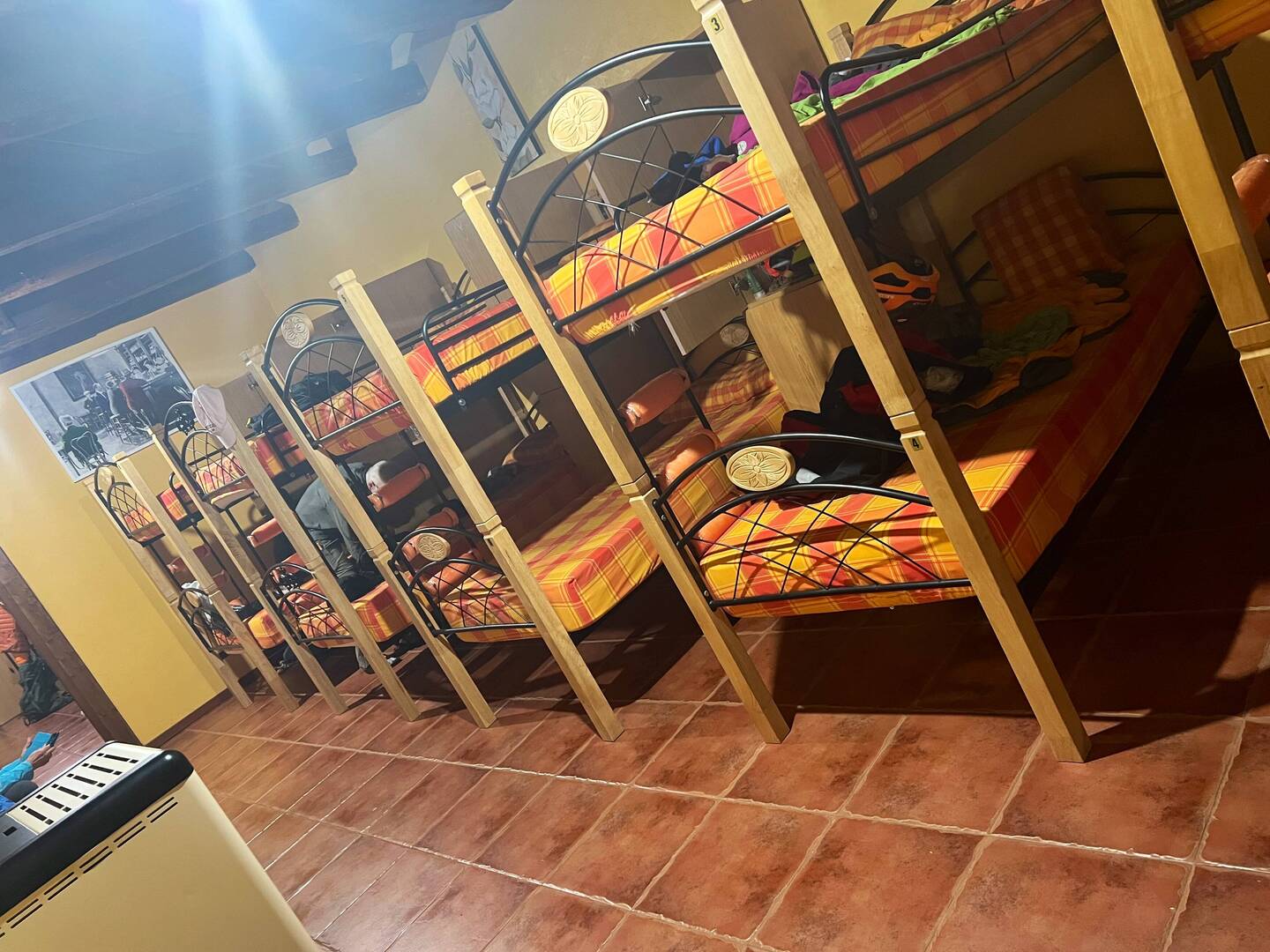 Our sleeping arrangements