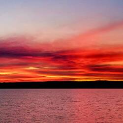 Sunrise in St Georges Basin — Kimberley, WA.