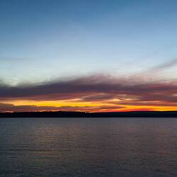 Sunrise in St Georges Basin — Kimberley, WA.