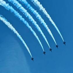 Blue Angels @Airshow in Chesterfield, MO...never gets old!