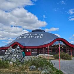 Angekommen am Polarkreis