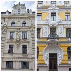 Art Nouveau; Vilandes iela