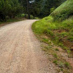 Start of a long climb out of Najera