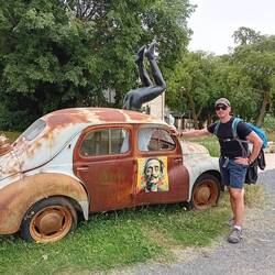 Weird things one sees while walking the Camino